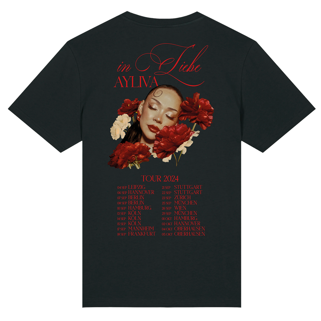 In Liebe Tourshirt - Black
