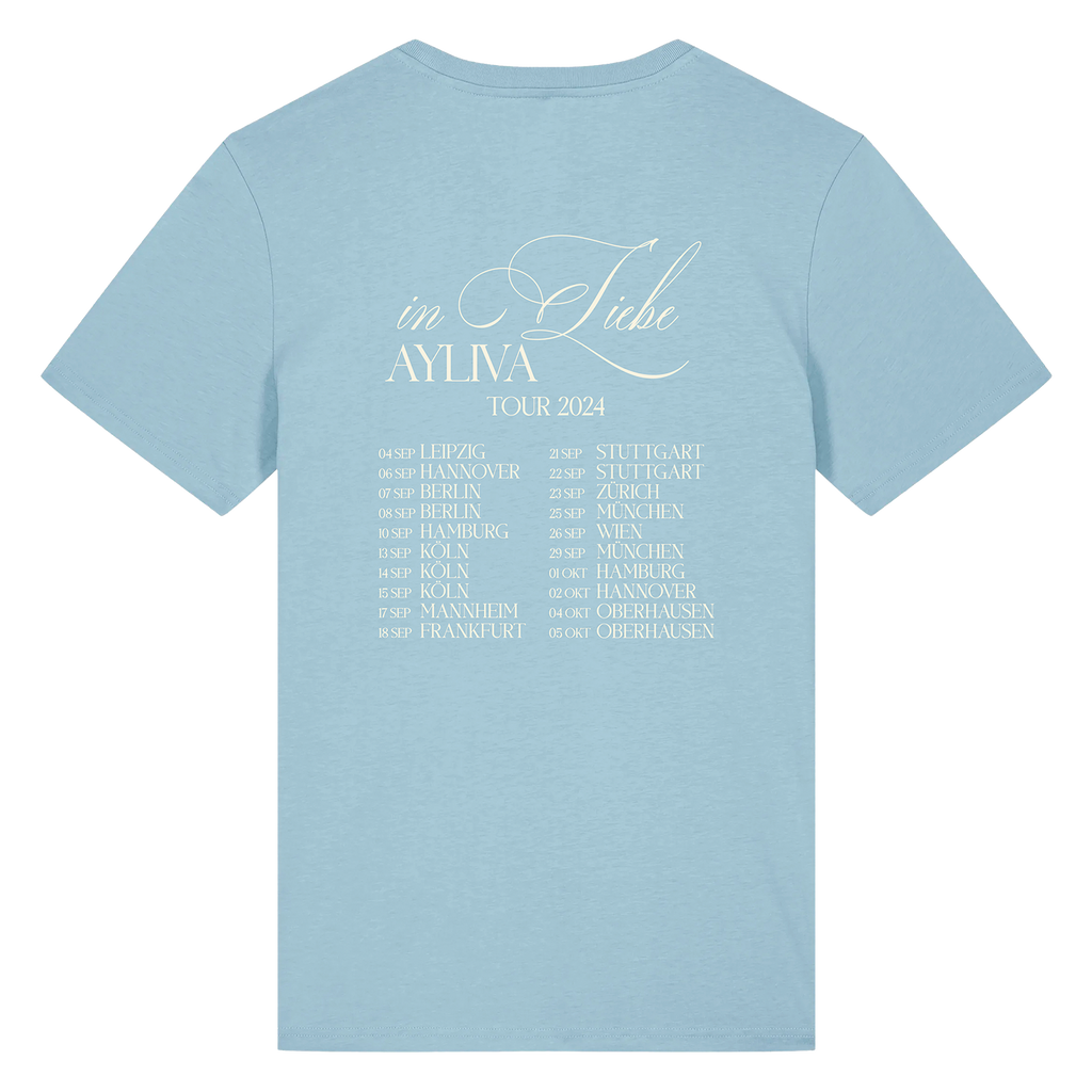 Collage - T-Shirt Blau