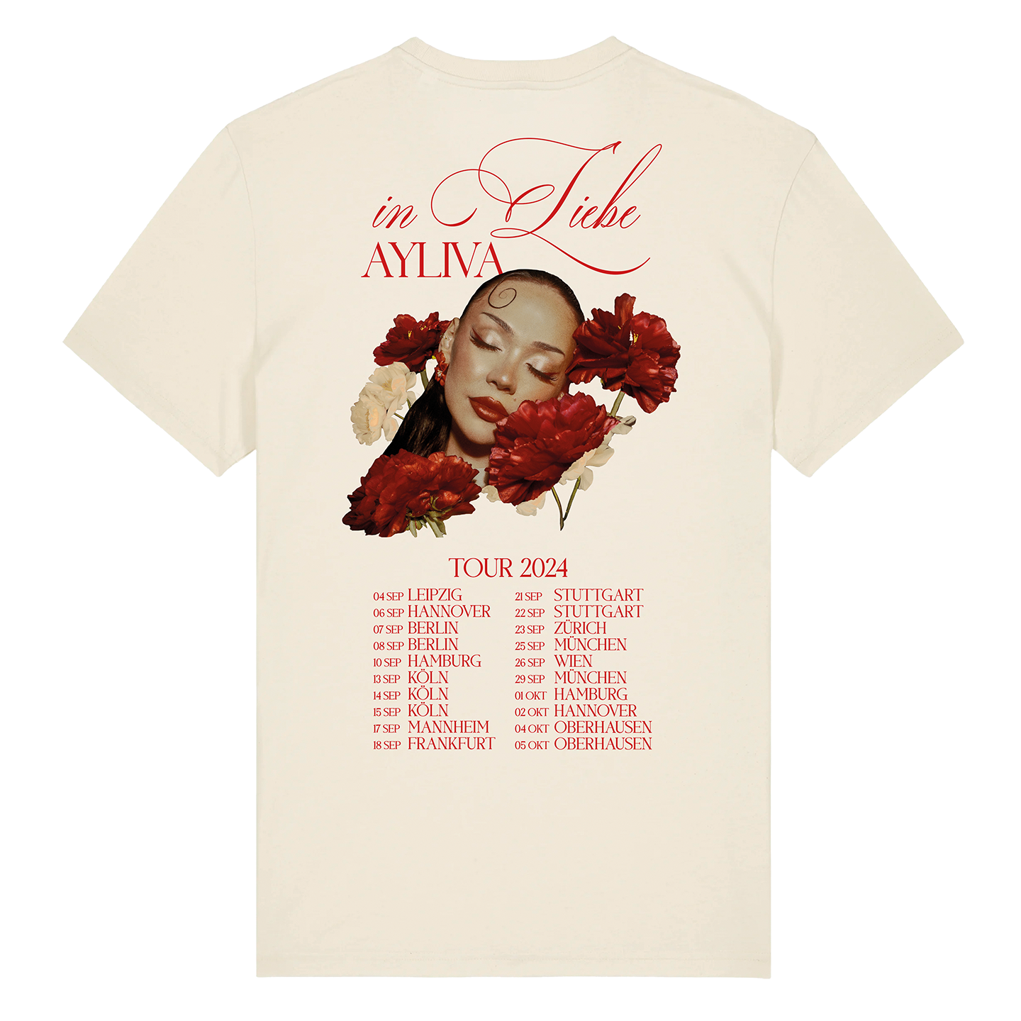 In Liebe Tourshirt - Beige