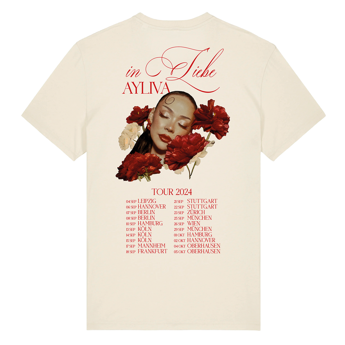 In Liebe Tourshirt - Beige